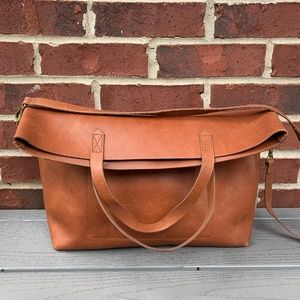 Madewell The Foldover Transport Tote